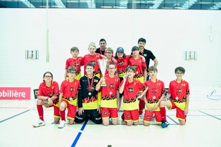 Équipe junior lors des finales VS Cup 2025–2026